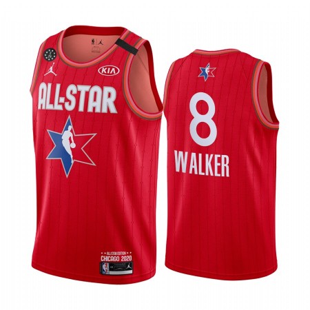 Maglia NBA Boston Celtics Kemba Walker 8 2020 All-Star Jordan Brand Rosso Swingman - Uomo